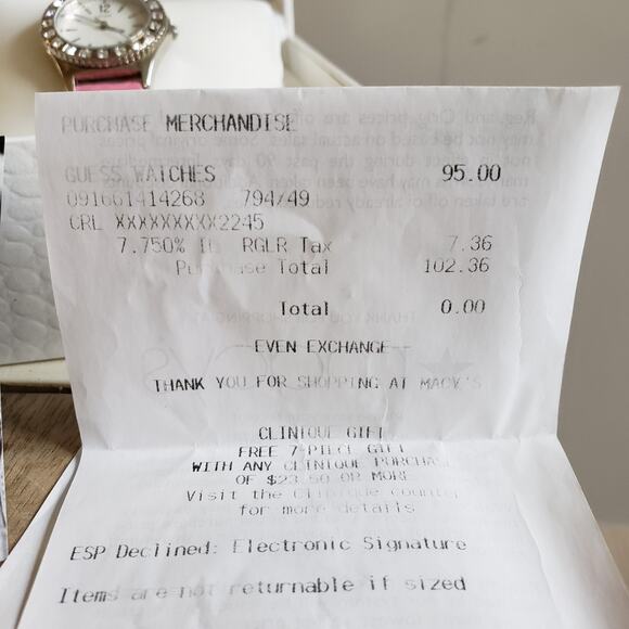 Guess Watch Set Womens U95176L1 Silver Dial 28mm + Interchange Straps - Picture 8 of 8